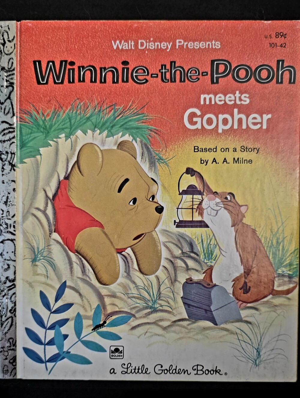 Title: Vintage Walt Disney Presents Winnie-the-Pooh meets Gopher 101-42